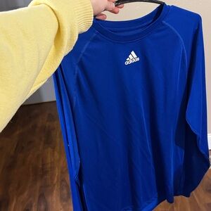Adidas Royal Blue Long Sleeve Top